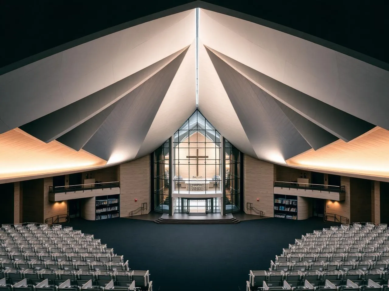 Grandes vãos em edificações religiosas